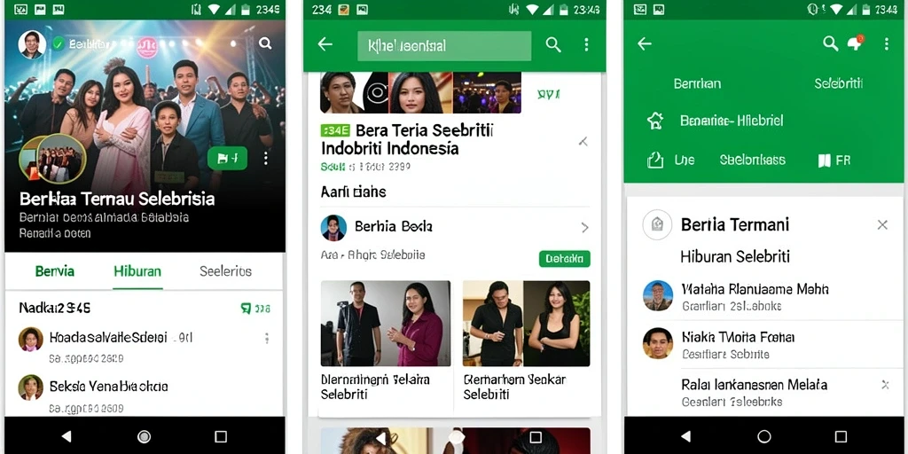 Tampilan antarmuka aplikasi 234E yang menarik dan informatif.