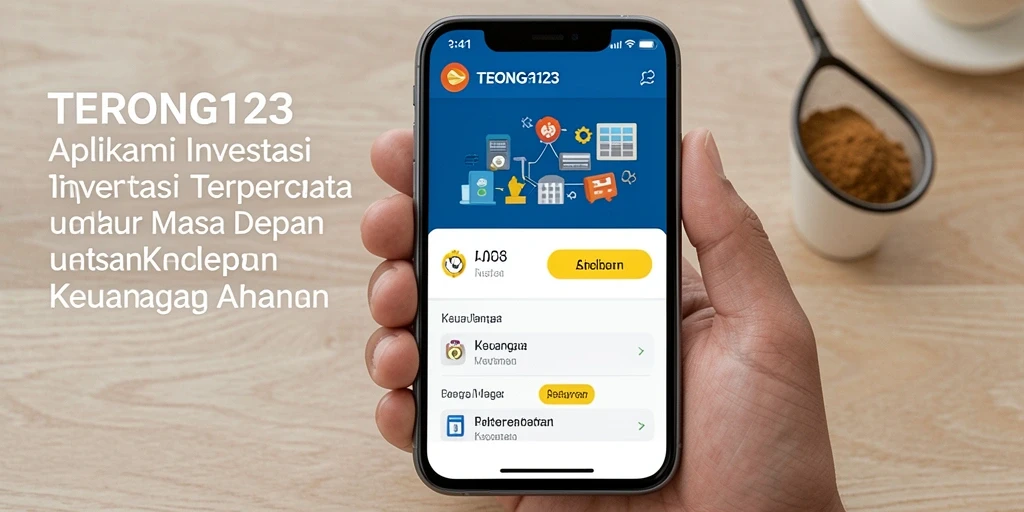 Antarmuka aplikasi TERONG123 yang modern dan informatif.