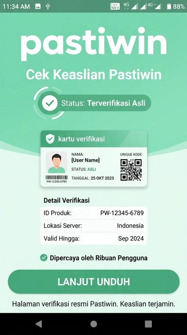 Kanal Resmi Pastiwin: Unduh APK Terbaru dan Aman